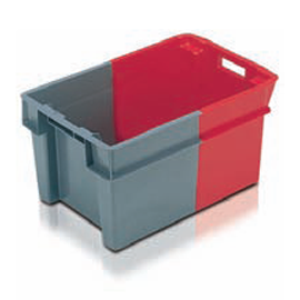 Stack and Nest Plastic Tote Box